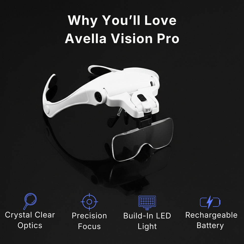 Zephyraview Vision Pro Magnifying Glasess