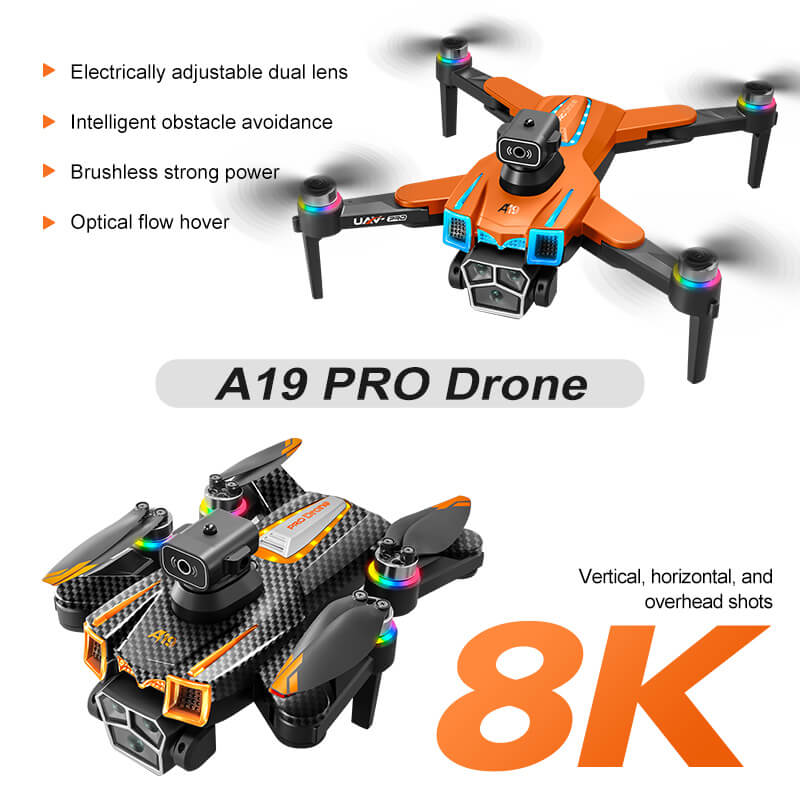 🔥(FREE SHIPPING)🔔 Brushless 5.6-inch drone with screen HD aerial photography quadcopter obstacle avoidance RC airplane
