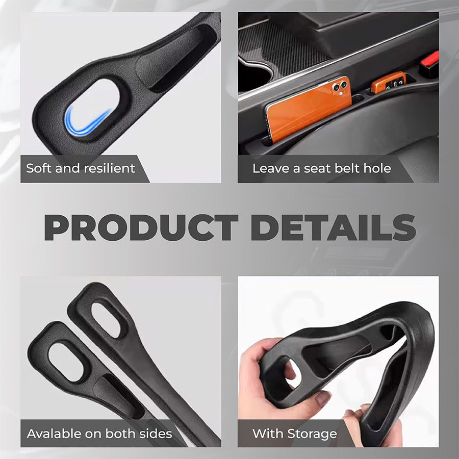 🔥 Last Day! 50% OFF 🔥 Universal Car Seat Gap Filler Strip – Anti-Drop + Seatbelt Slot