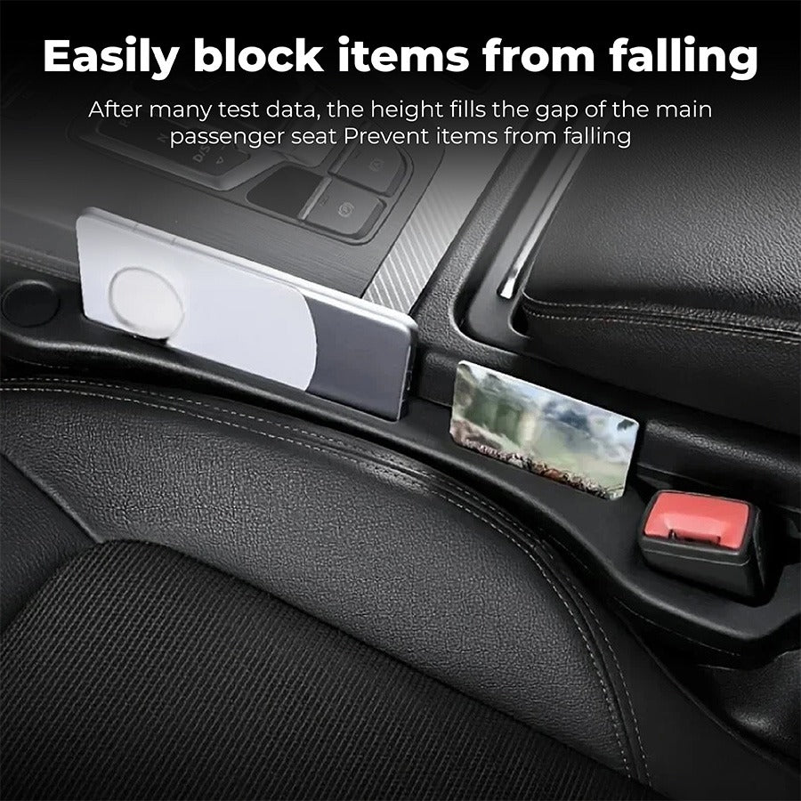 🔥 Last Day! 50% OFF 🔥 Universal Car Seat Gap Filler Strip – Anti-Drop + Seatbelt Slot